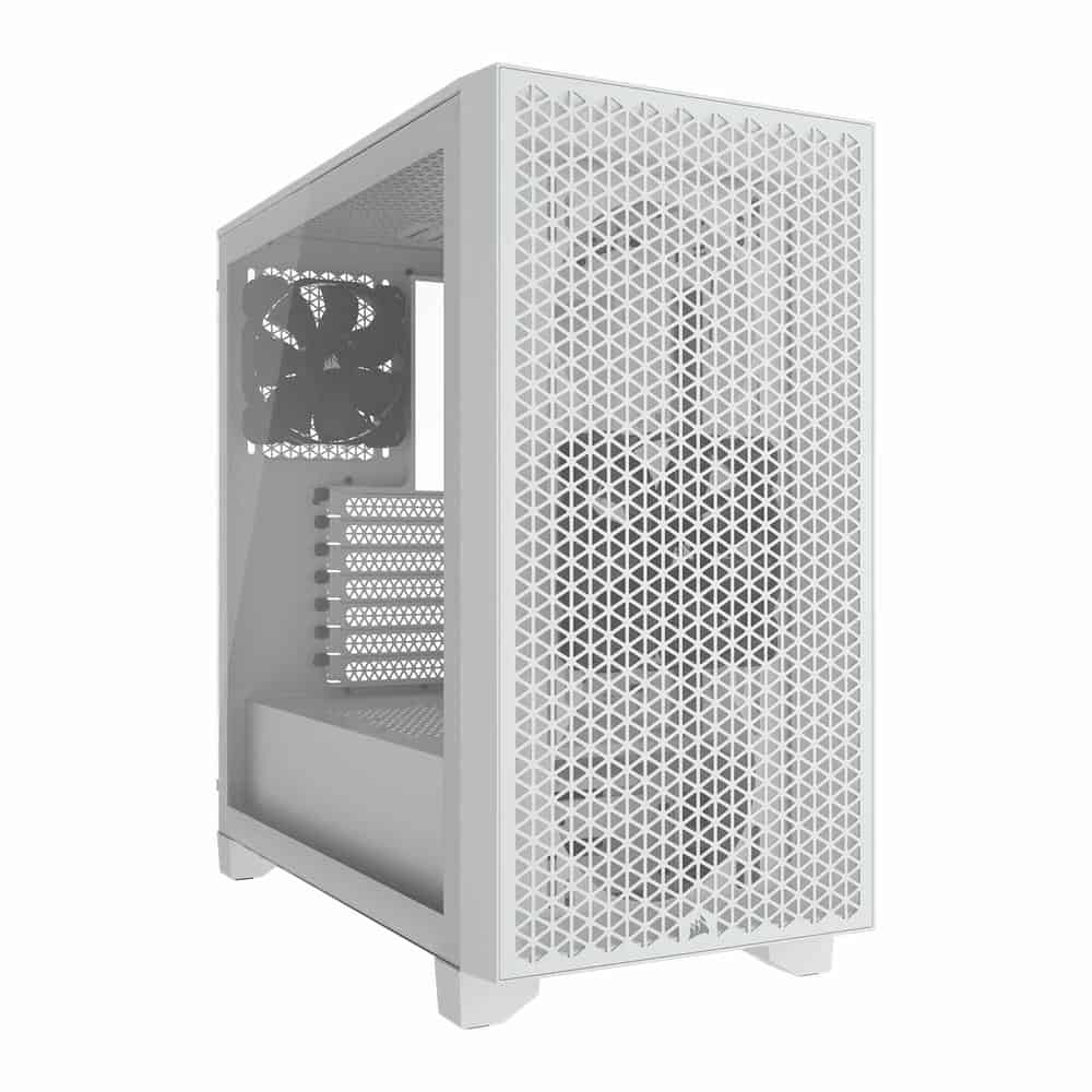 Corsair 3000D Airflow White Tempered Glass Mid-Tower ATX Case